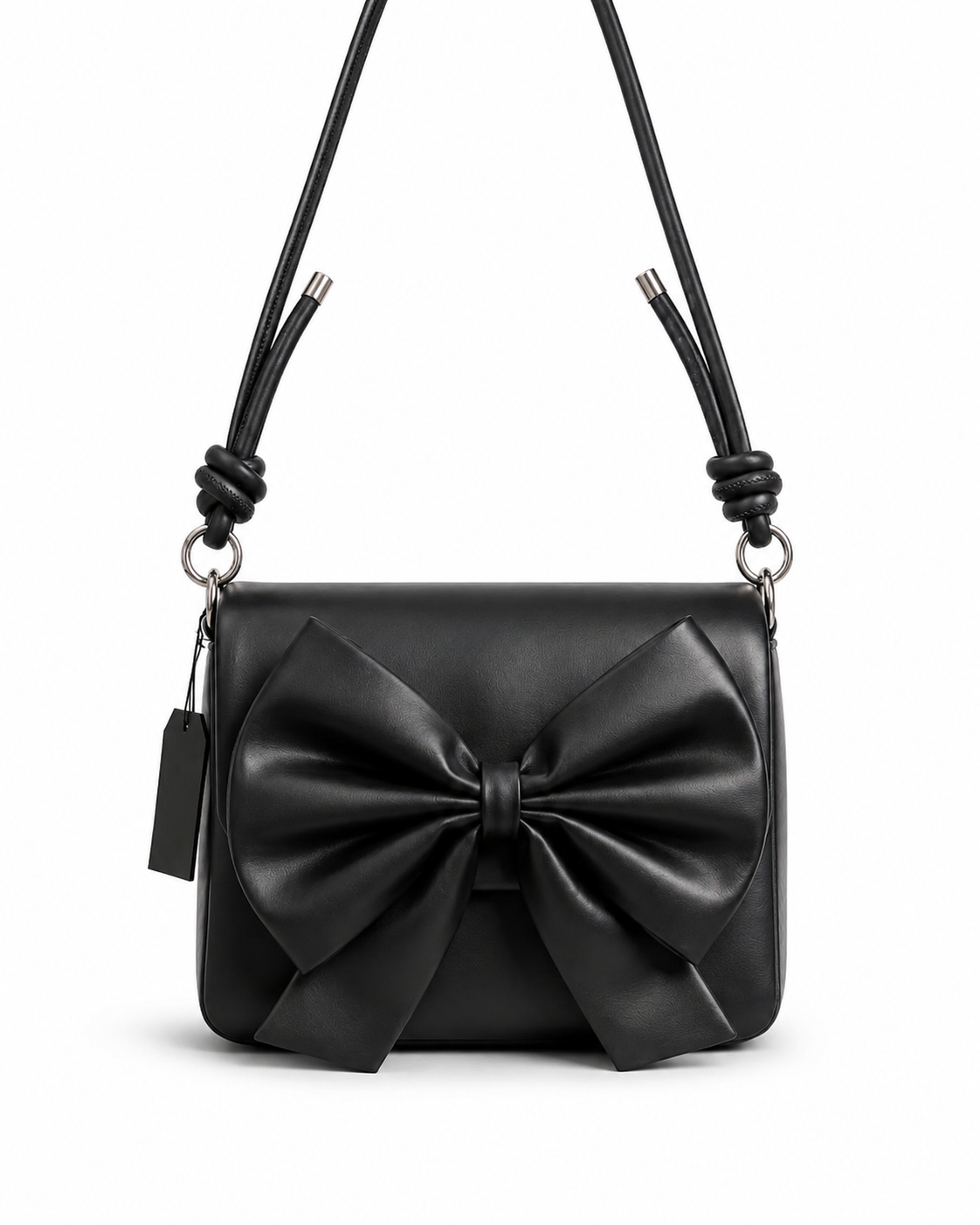 Ivory Bow Shoulder Bag