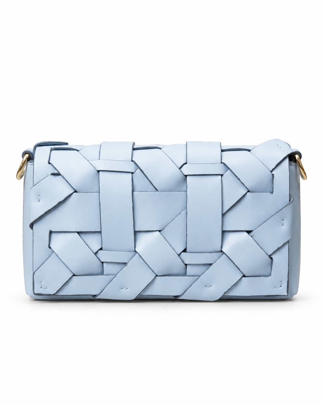 Noir Woven Clutch Bag