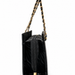 Aurelia Wave-Embossed Chain Handbag