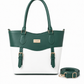 Monochrome Grace Tote Bag