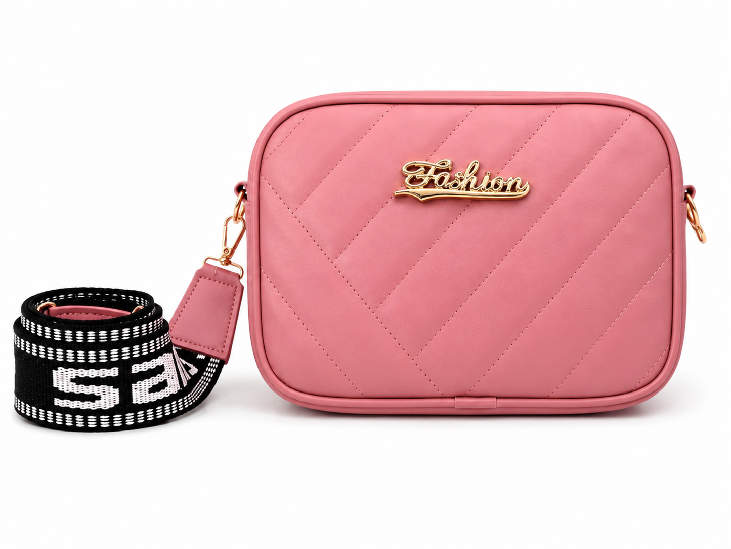 Emerald Quilted Crossbody Bag