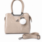 Blush Marble Charm Satchel Bag