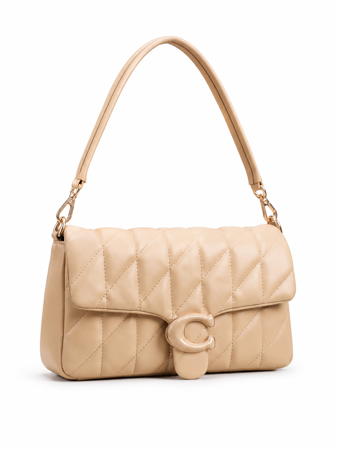 Luna Quilted Shoulder Bag