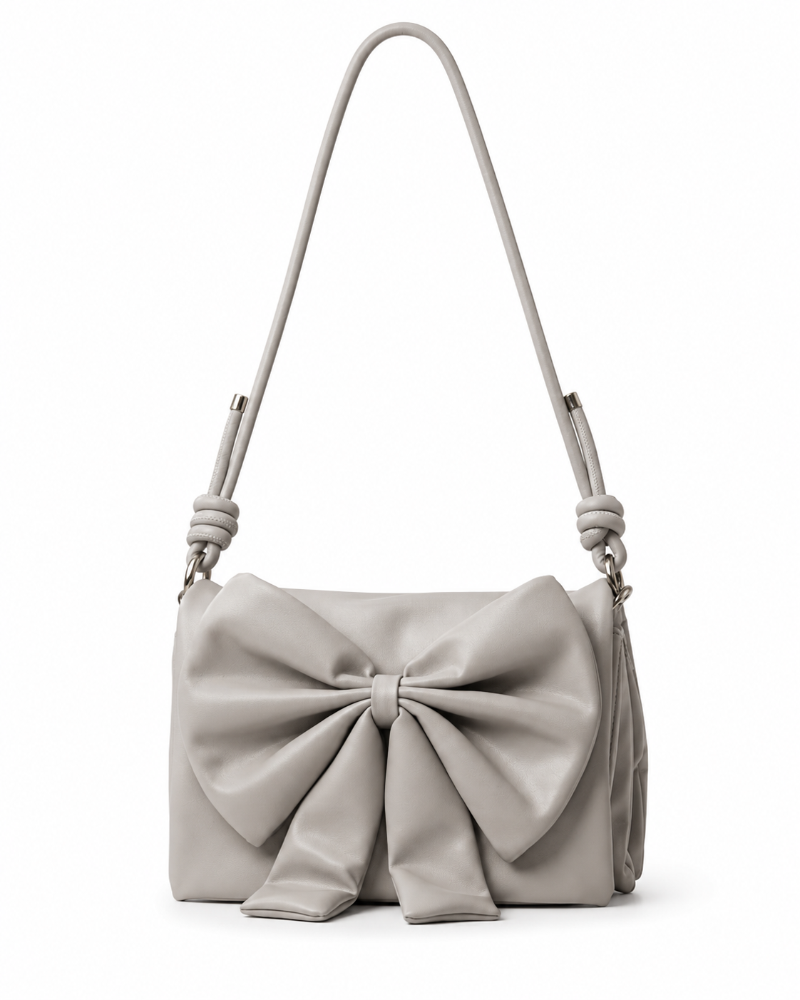 Ivory Bow Shoulder Bag