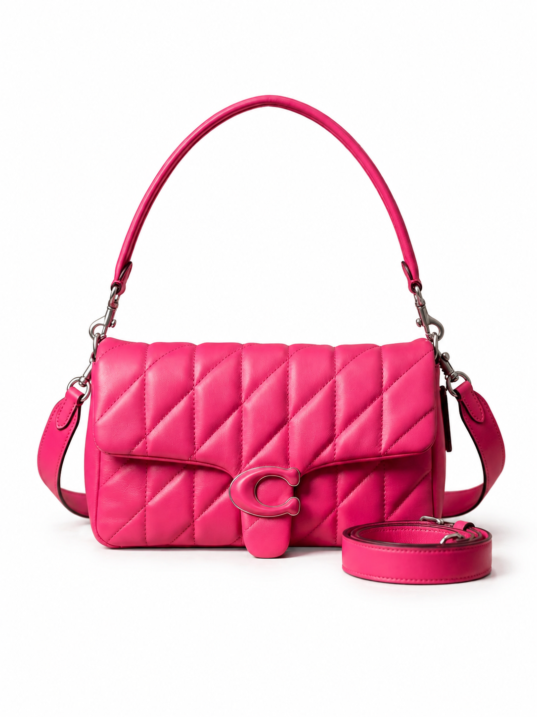 Luna Quilted Shoulder Bag