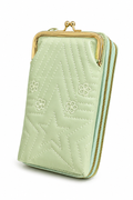 Cross Body Mobile Pouch Dual Zip