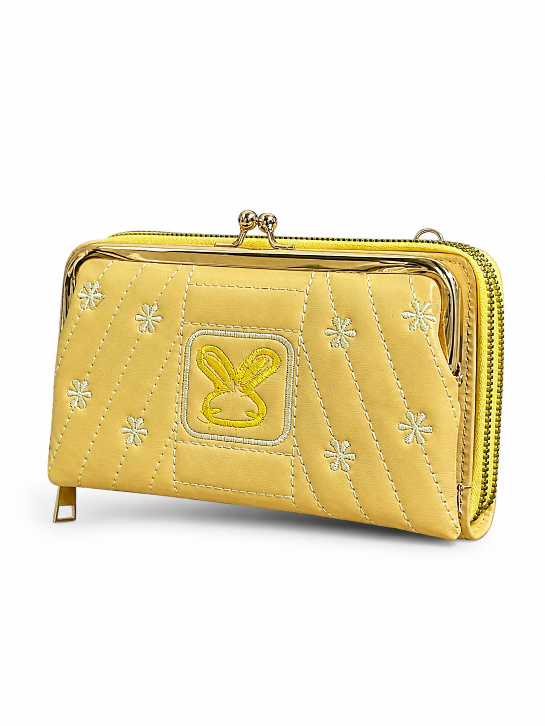 Cross Body Mobile Pouch Dual Zip