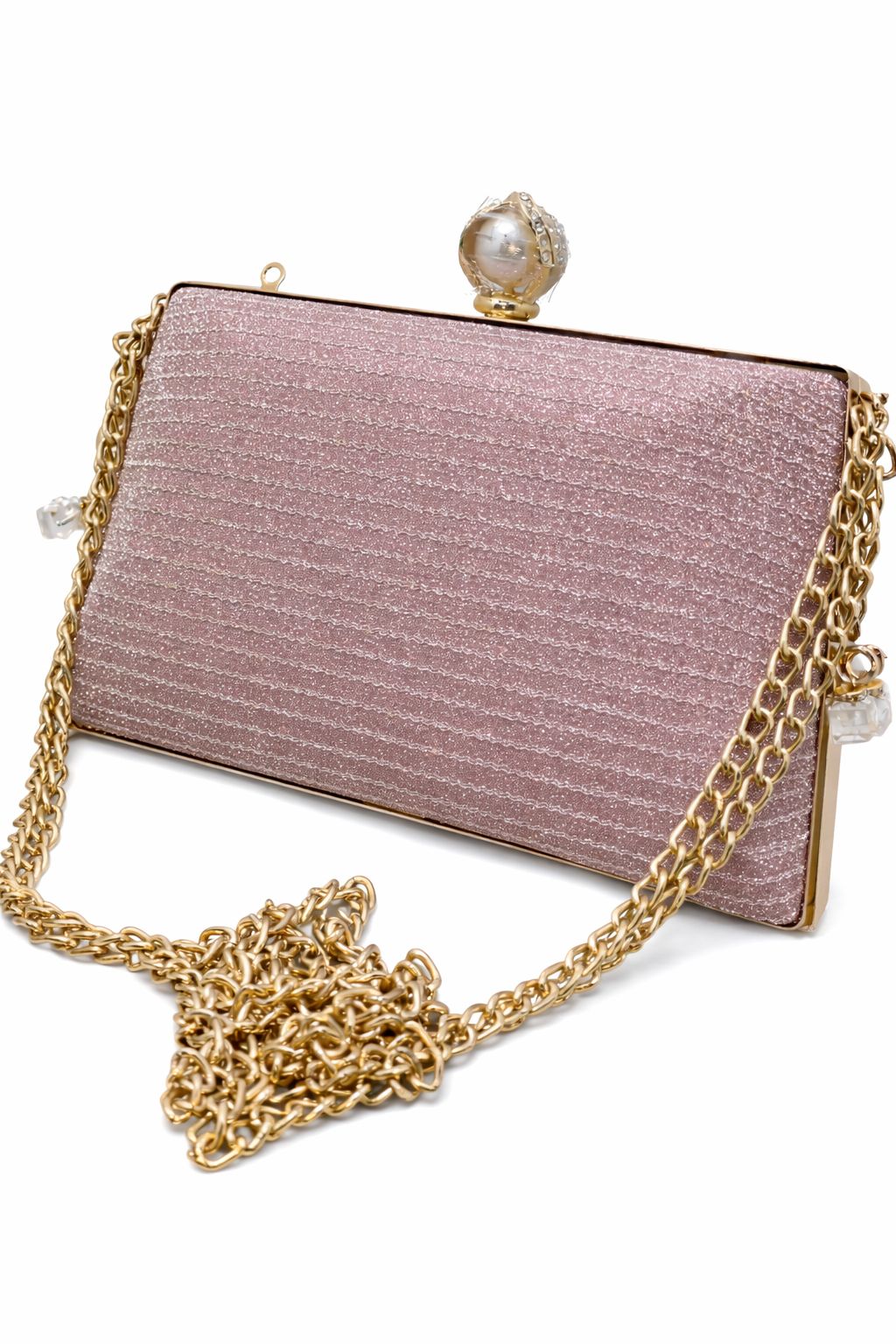 Long Chain Fancy Clutch