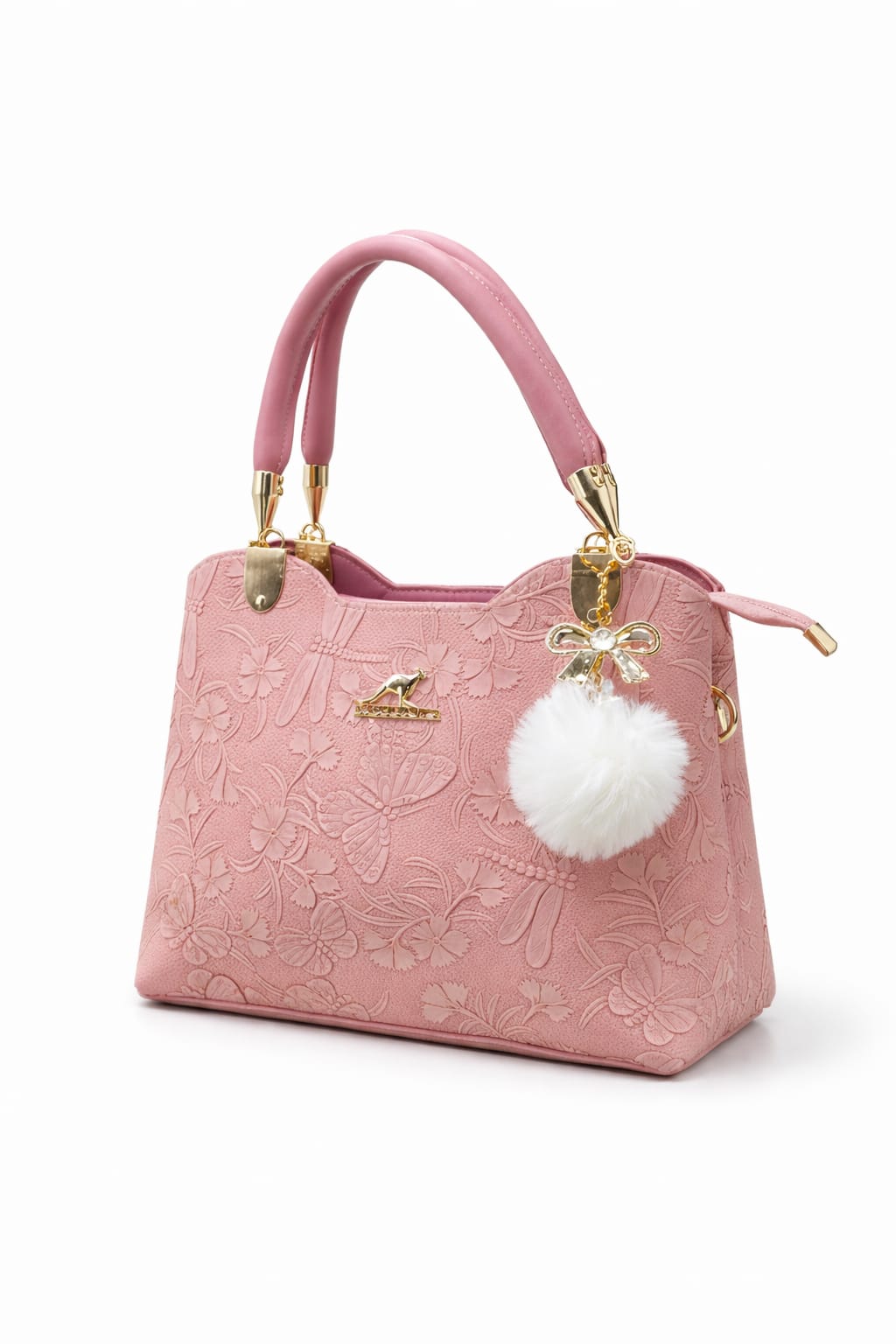 Leaf Imbosed design bag
