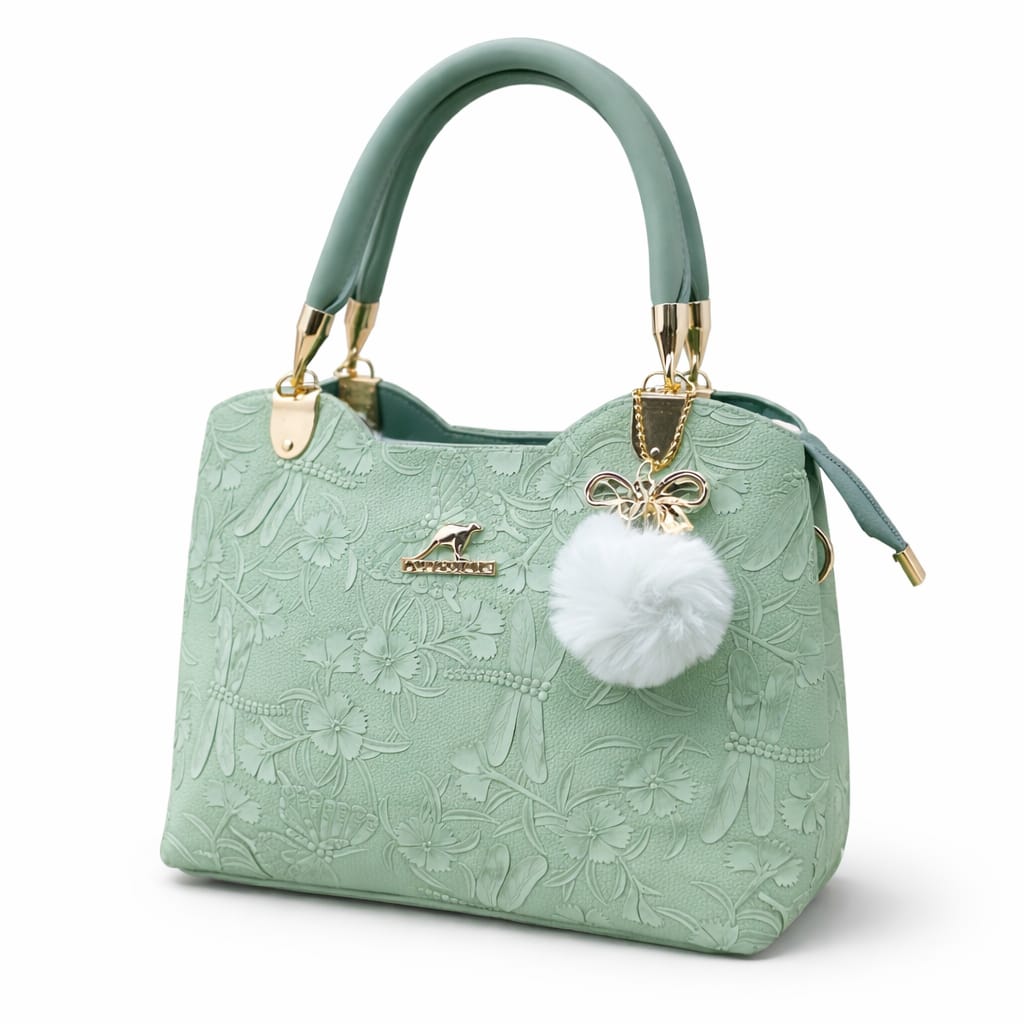 Leaf Imbosed design bag
