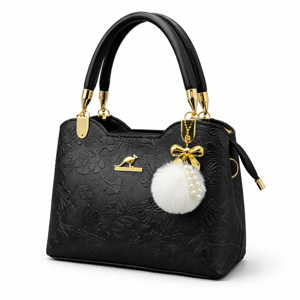 Leaf Imbosed design bag