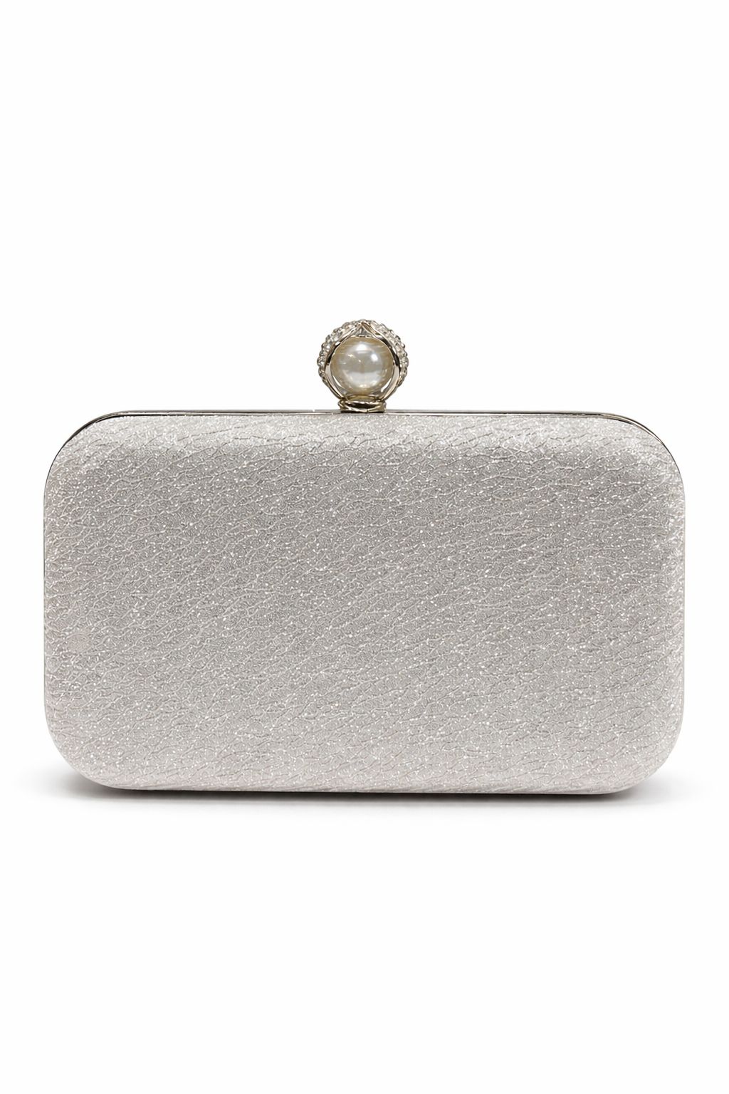 Pearl Ring Fancy Clutch Box Shape