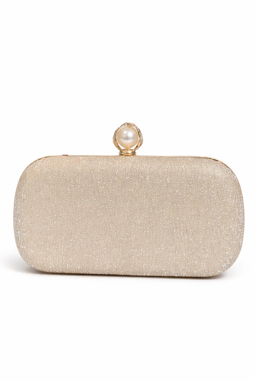 Pearl Ring Fancy Clutch