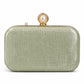 Pearl Ring Fancy Clutch Box Shape