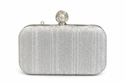Pearl Ring Fancy Clutch Box Shape