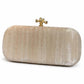 Tie Lock Fancy Clutch