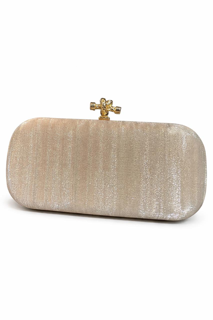 Tie Lock Fancy Clutch