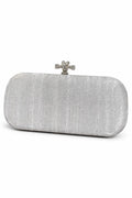 Tie Lock Fancy Clutch