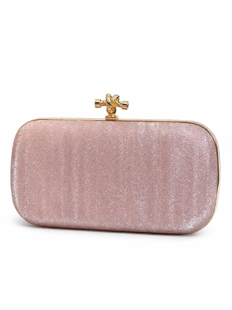 Tie Lock Fancy Clutch