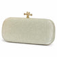 Tie Lock Fancy Clutch