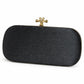 Tie Lock Fancy Clutch