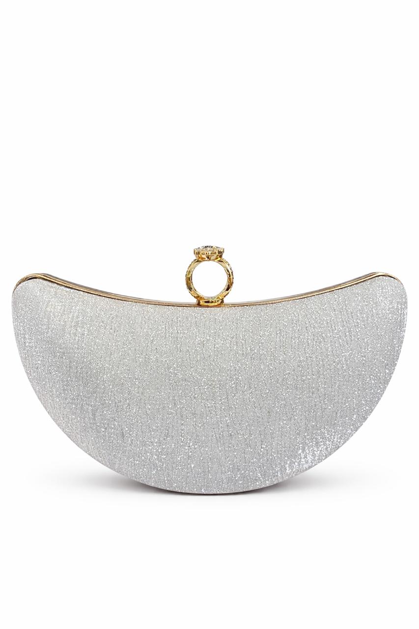 Moon Shape Clutch