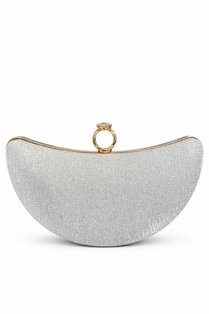 Moon Shape Clutch