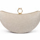 Moon Shape Clutch