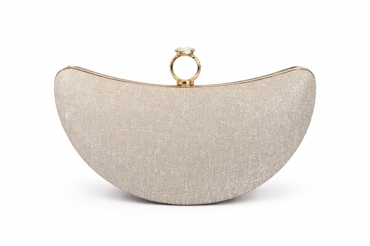 Moon Shape Clutch