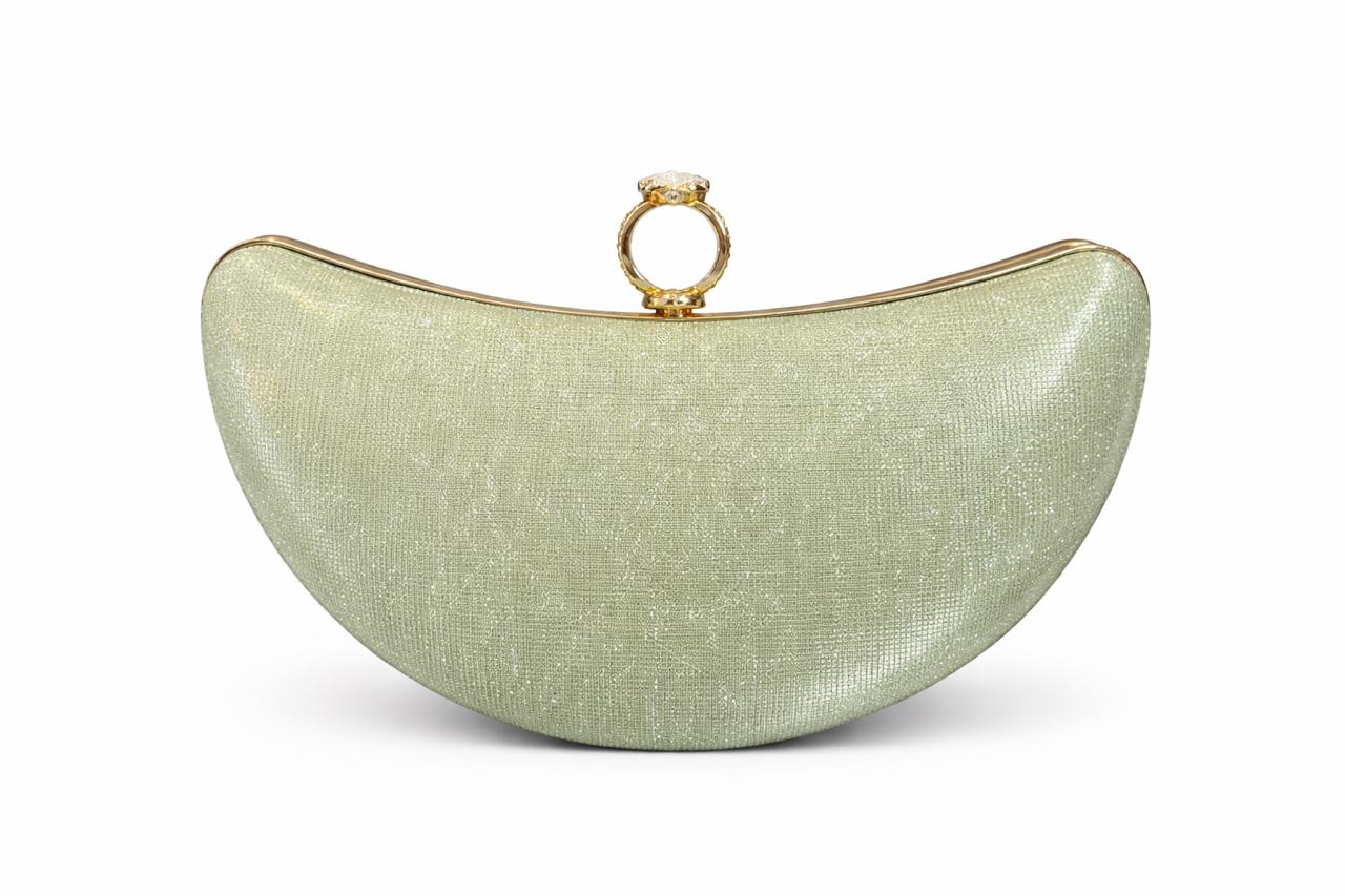 Moon Shape Clutch