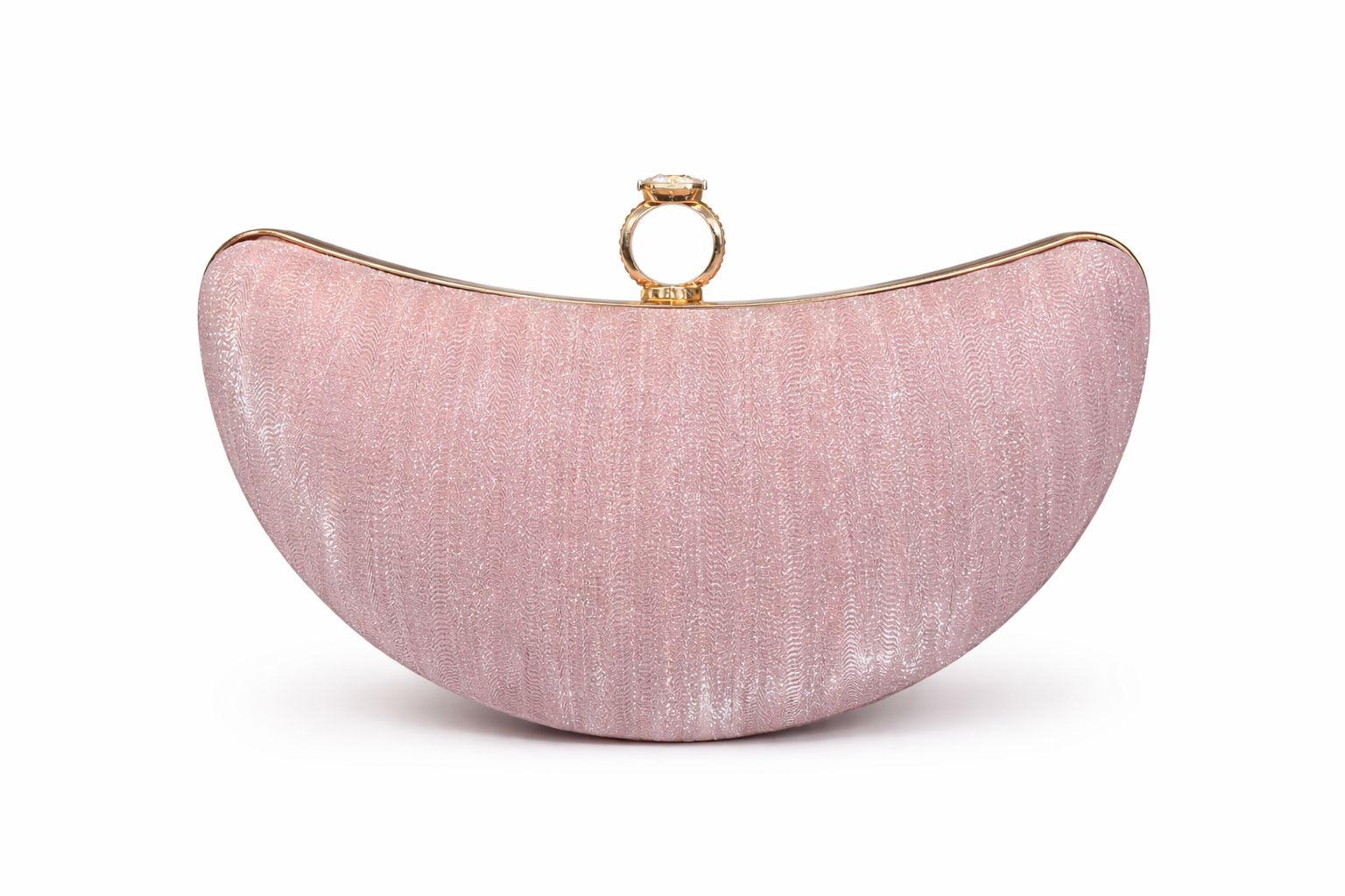Moon Shape Clutch