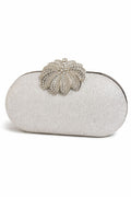 Flap oval shape clutch