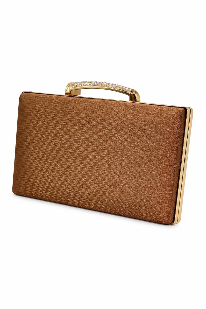 Silk File Shape Clutch