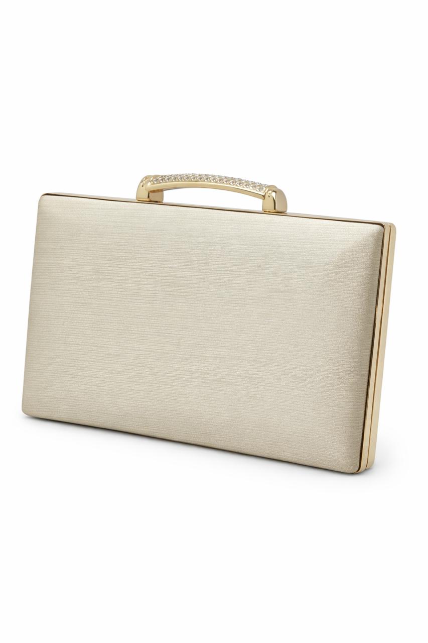Silk File Shape Clutch