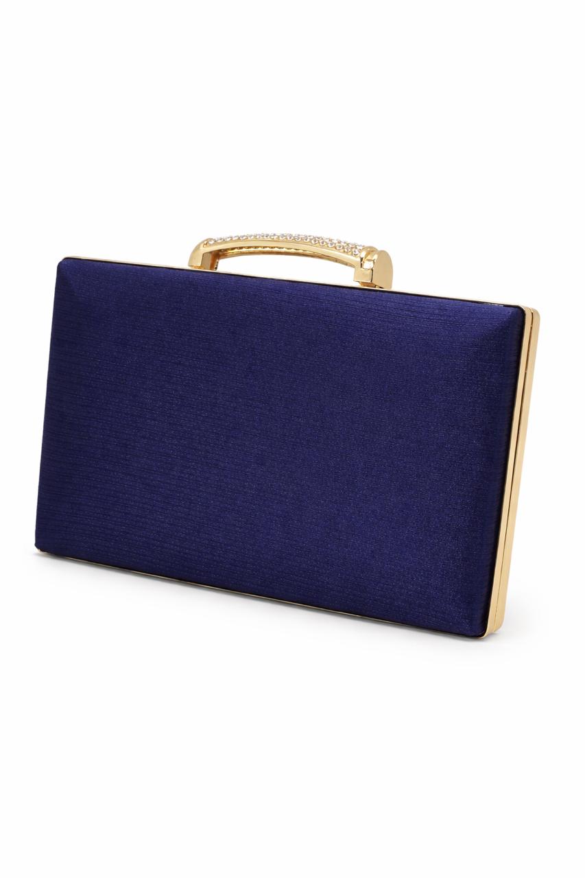 Silk File Shape Clutch