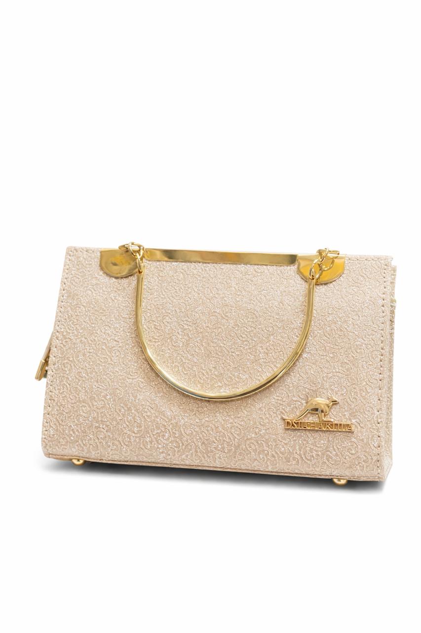 Shinny Double Handle Fancy Bag