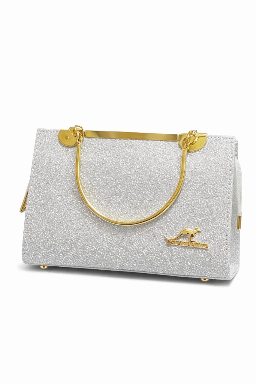 Shinny Double Handle Fancy Bag