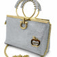 Circle Handle Shinny Fancy Bag