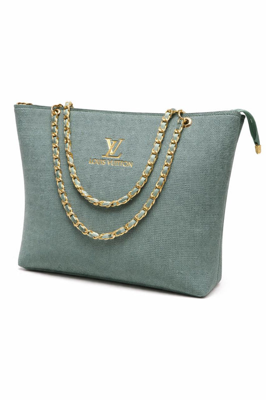 Chain Handle Shoulder Bag full Size