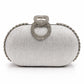 Flap oval shape clutch