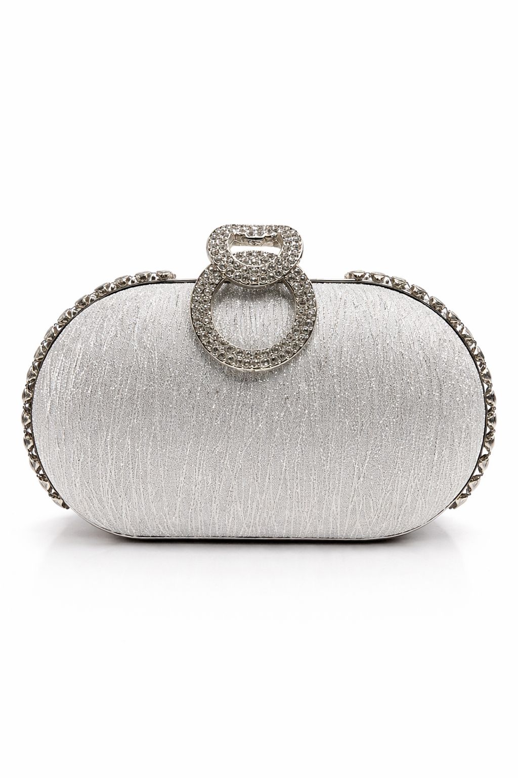 Flap oval shape clutch