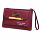 Dual Zip With Flap Pocket Hand Pouch