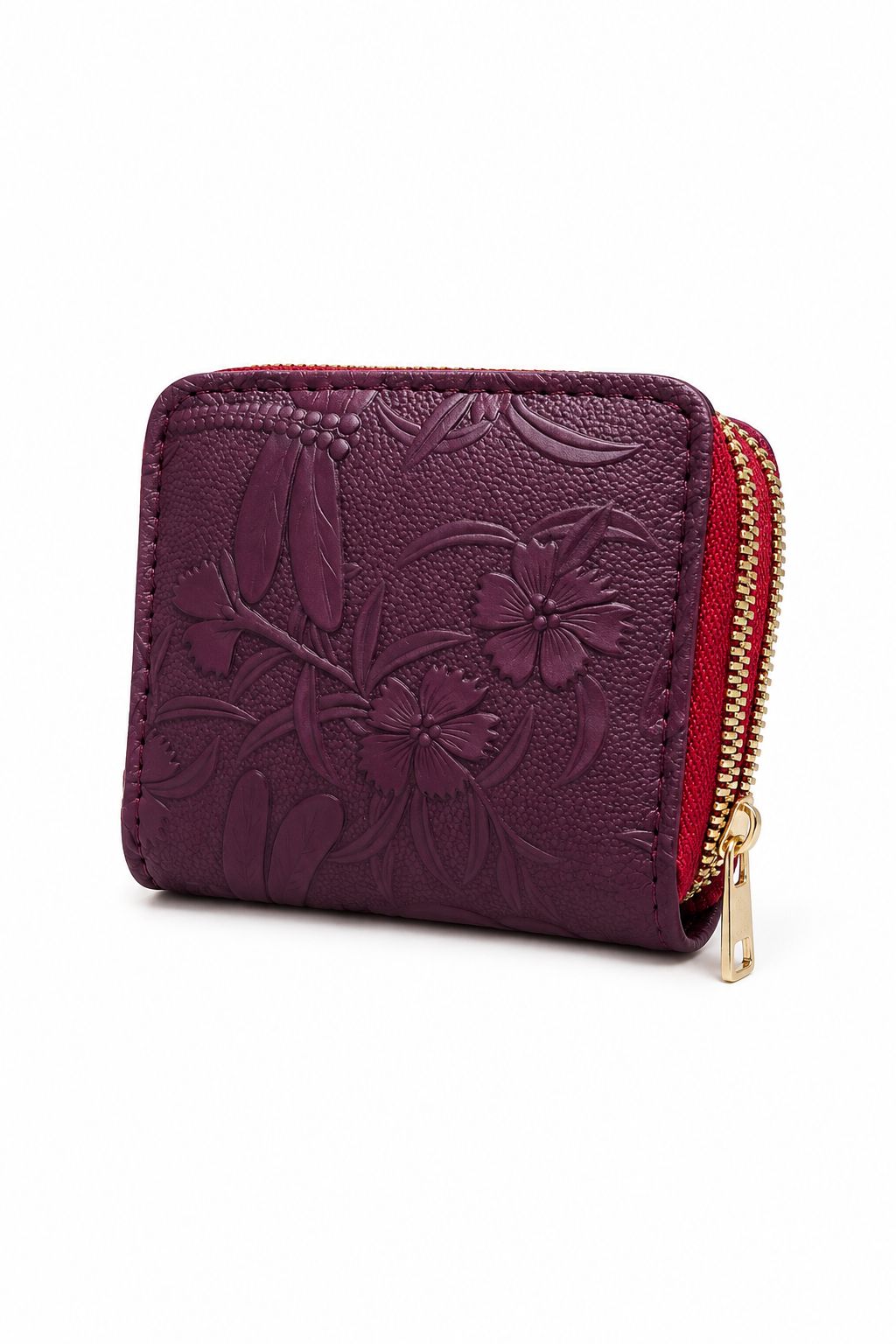 Mini Card Holder and Cash Pouch Dual Zip
