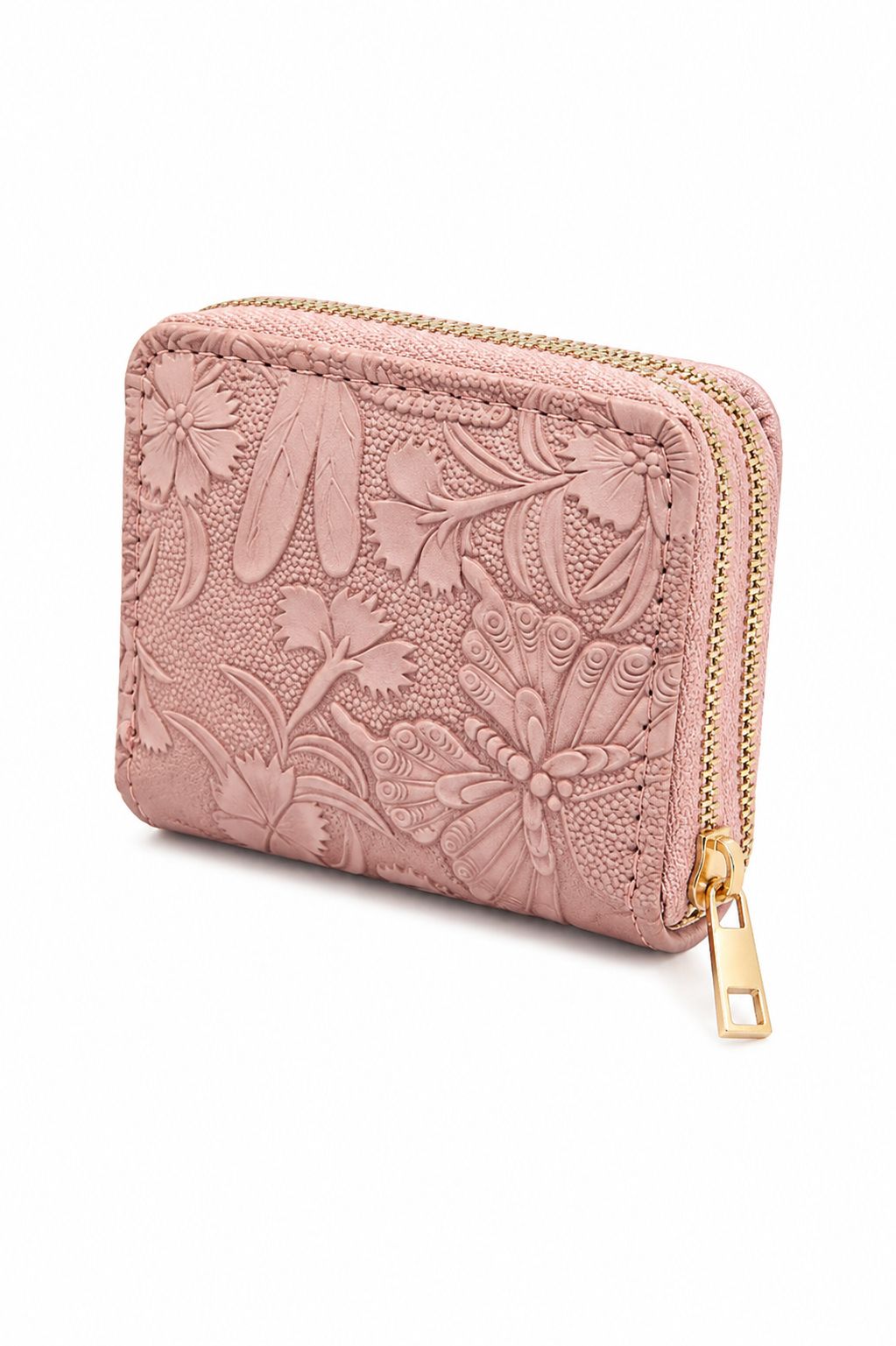 Mini Card Holder and Cash Pouch Dual Zip