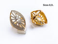 Xuping Fine Stone Leaf Statement Ring