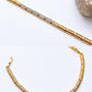 Golden Spark Crystal Bracelet