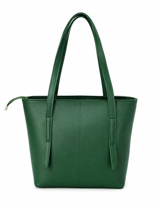 Elegant Knot-Strap Tote Bag