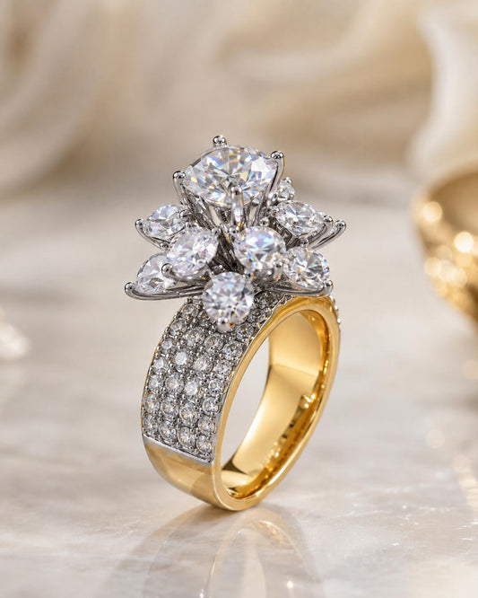 Royal Crown Crystal Ring