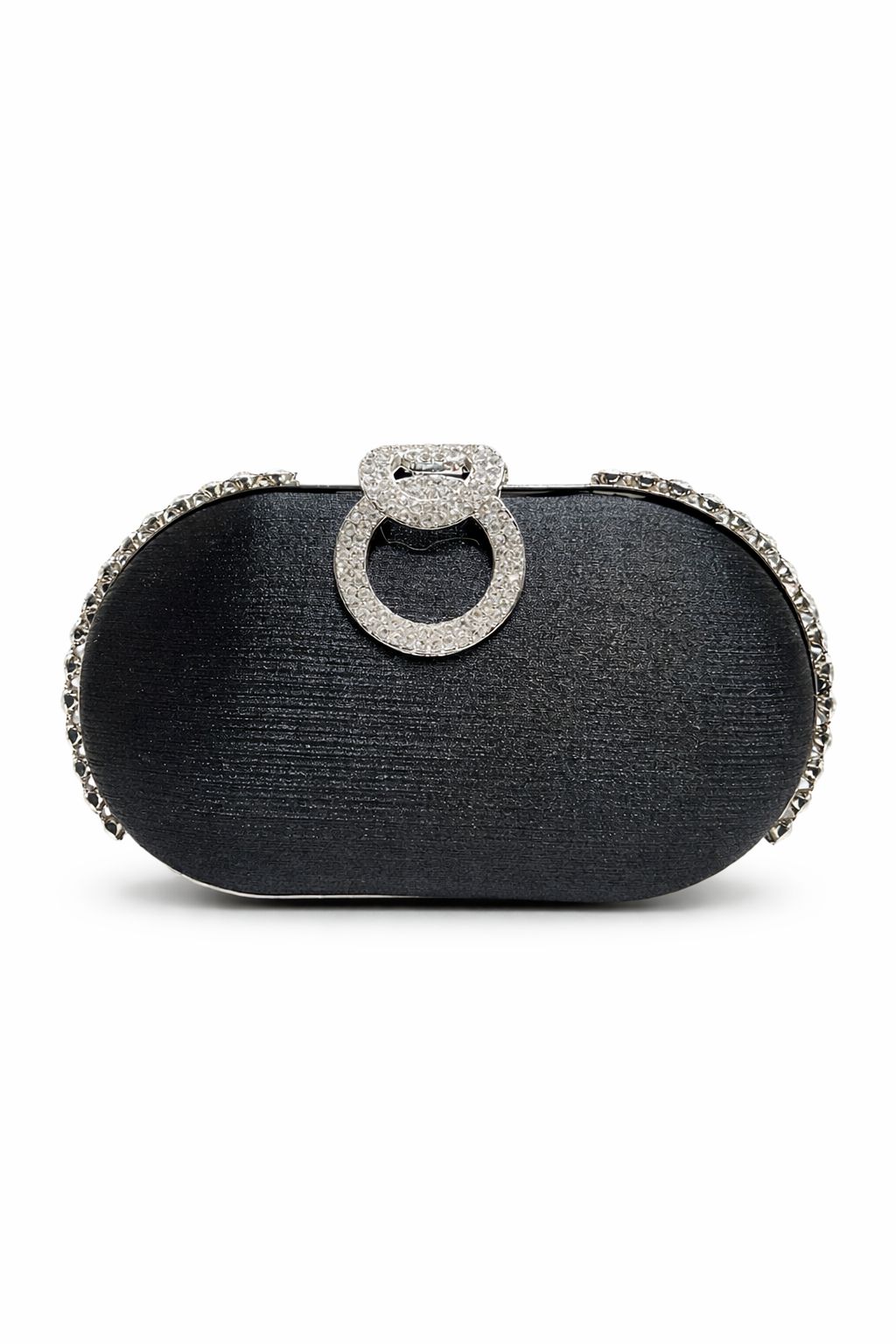 Flap oval shape clutch