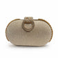 Flap oval shape clutch